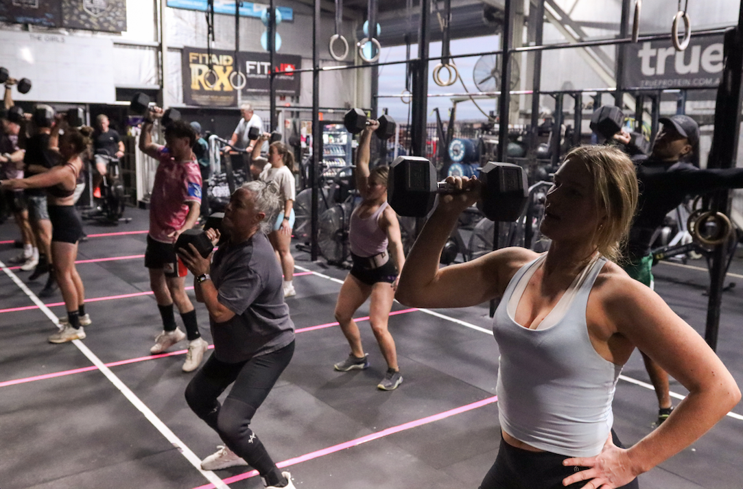 A high-energy Bootcamp class at CrossFit 2795